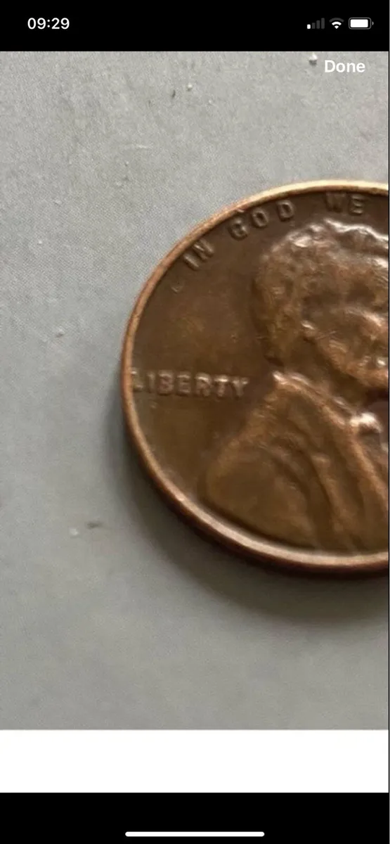 1956 US Cent with errors - Image 3