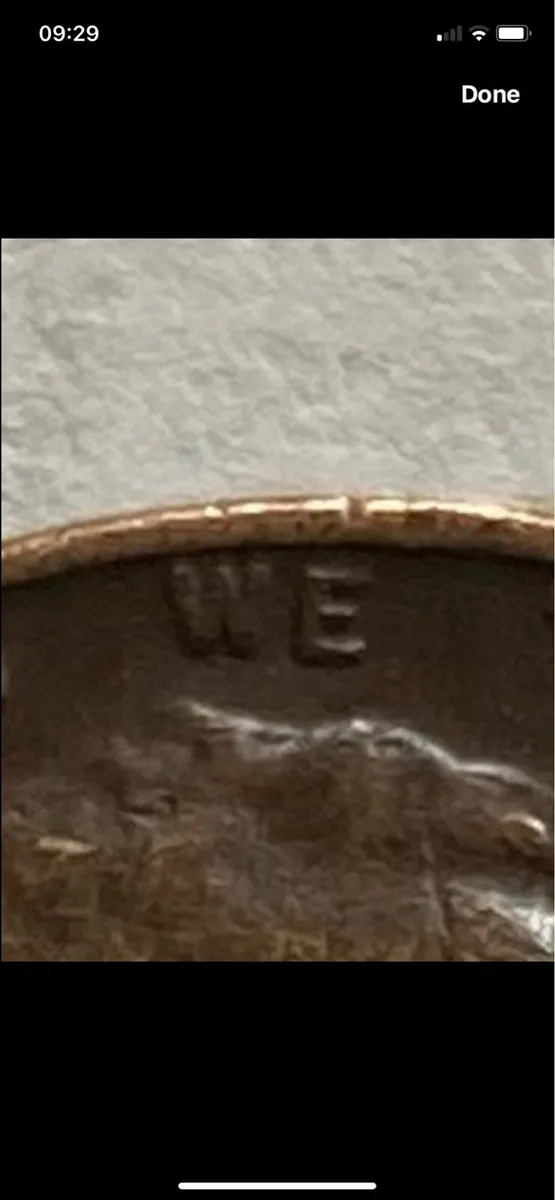 1956 US Cent with errors - Image 4
