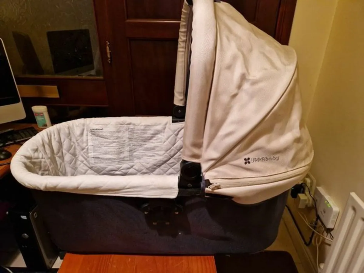 Uppababy Carrycot plus Accessories - New Condition - Image 1