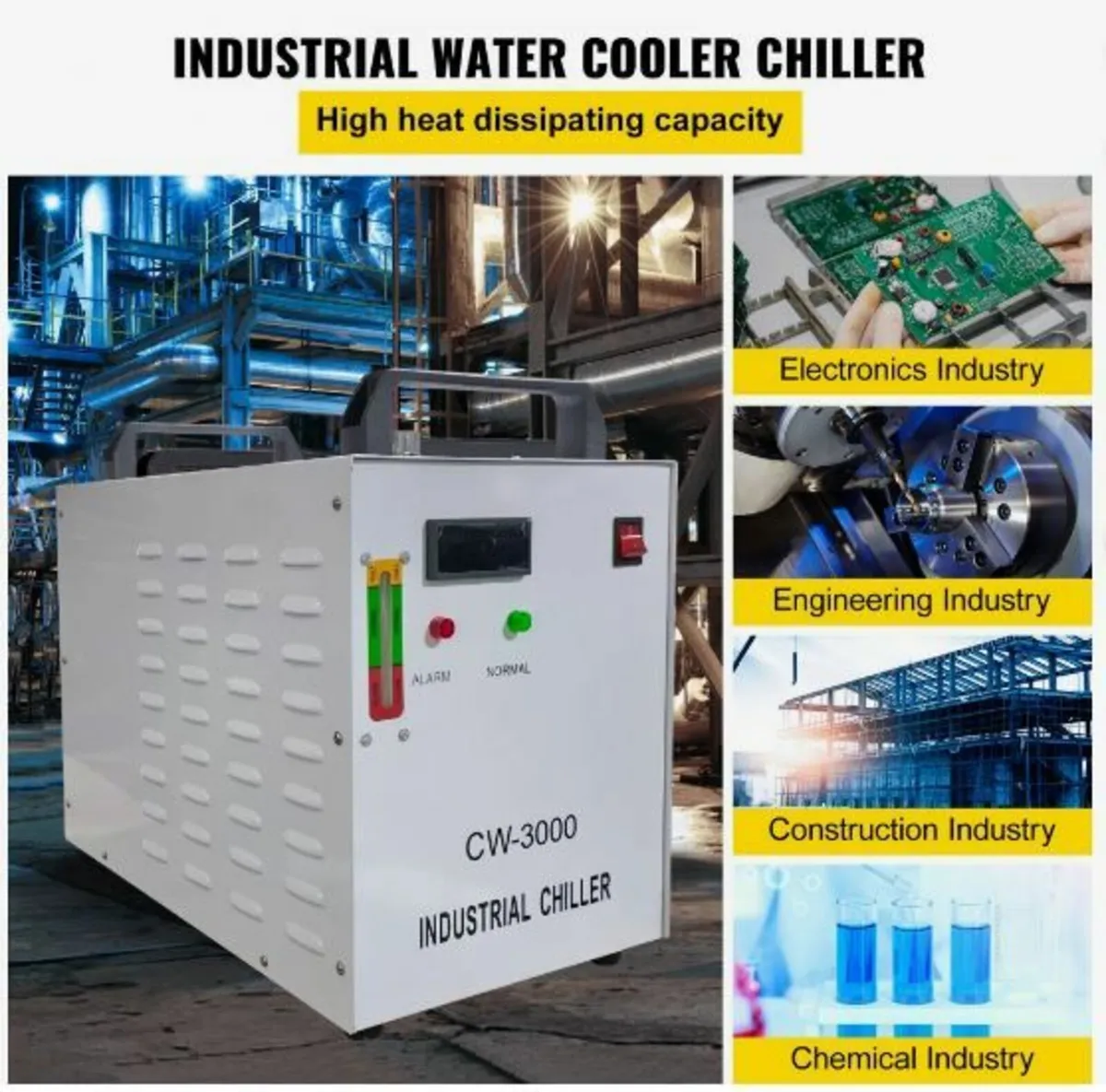 9L Tank Water Chiller CW-3000DG - Image 2