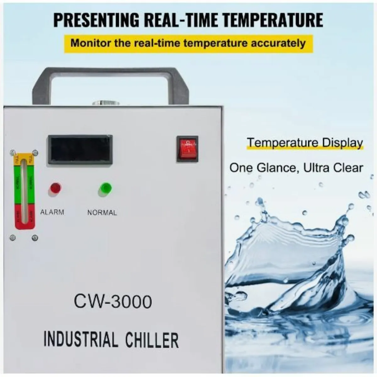 9L Tank Water Chiller CW-3000DG - Image 4