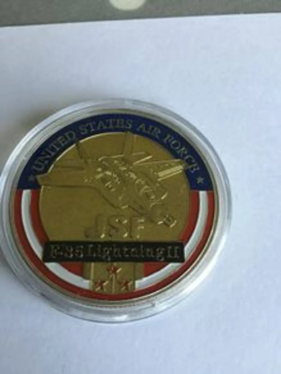 US Air Force Challenge Coin - F35 Lightning