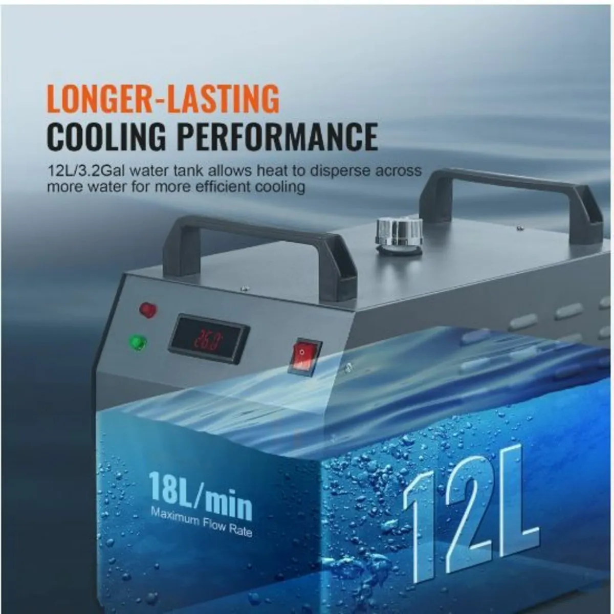 Industrial Water Chiller CW-3000(PRO), 150W Air - Image 2