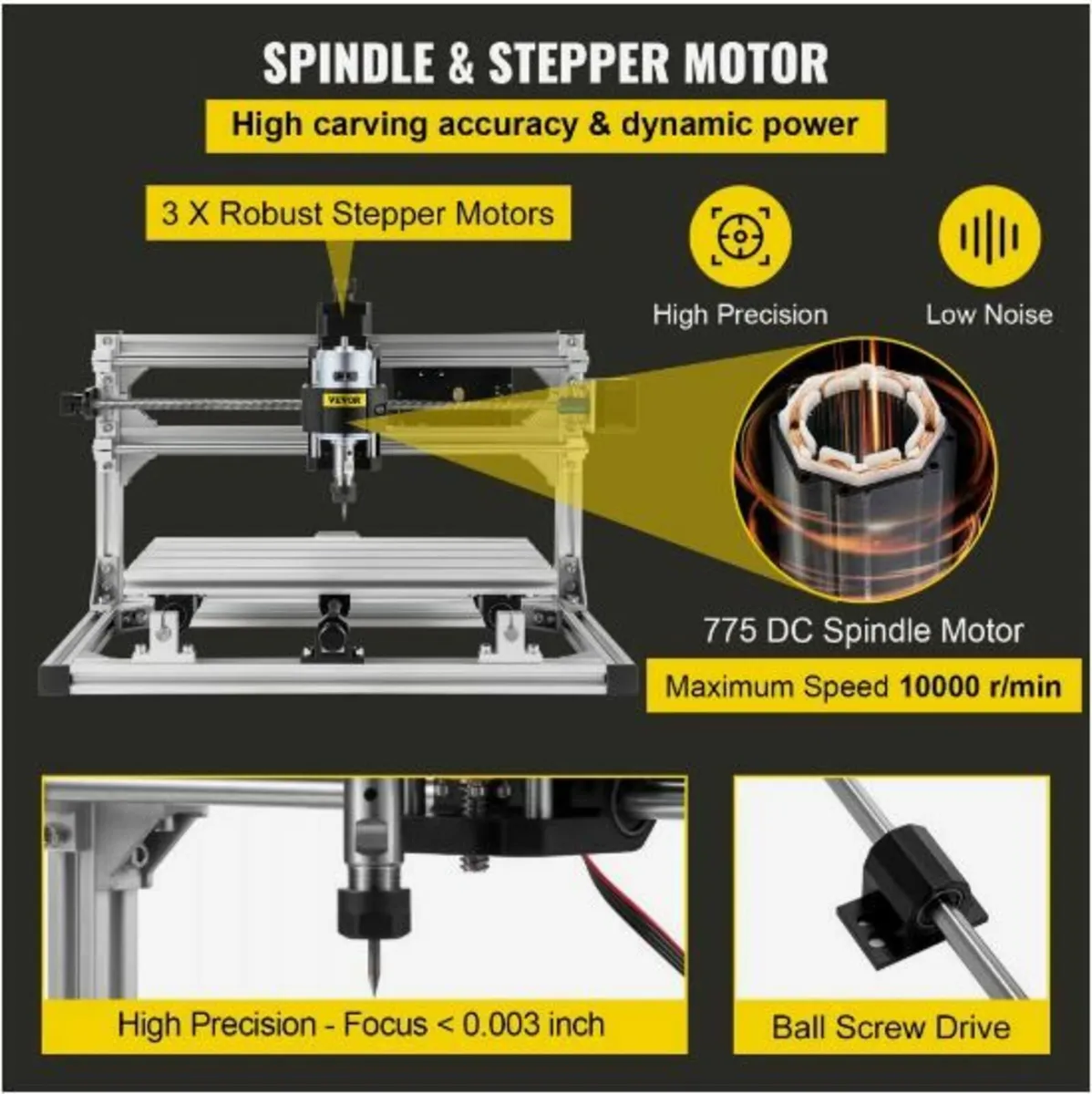 3 Axis 3018 Grbl Control CNC Router Engraving Mac - Image 4