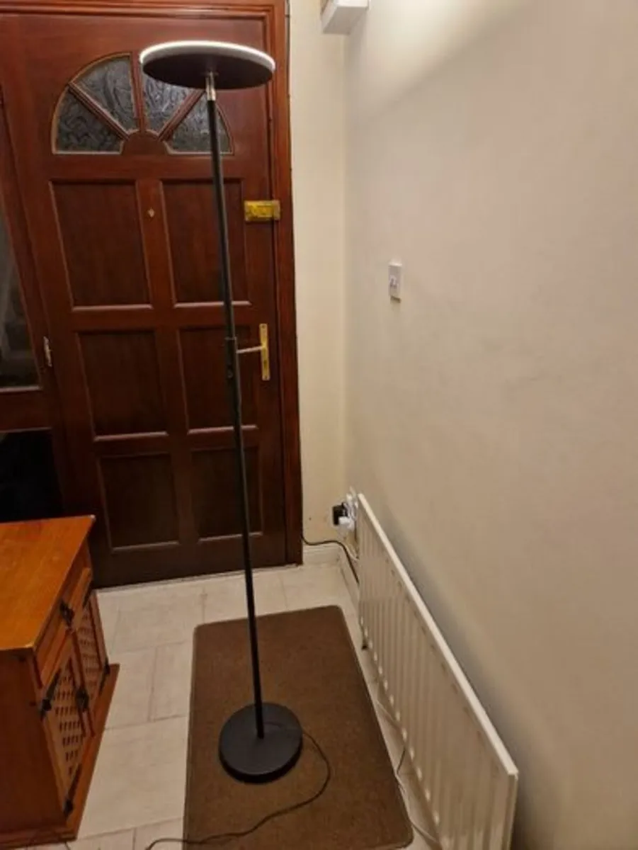 Floor Lamp Uplighter with Touch Control Dimmer - Image 3