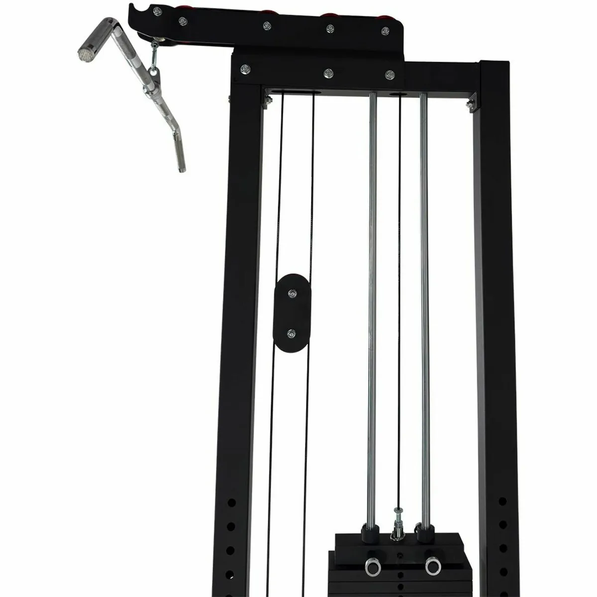 135kg Lat Pull Down / Low Row Machine (Weights Gym - Image 2