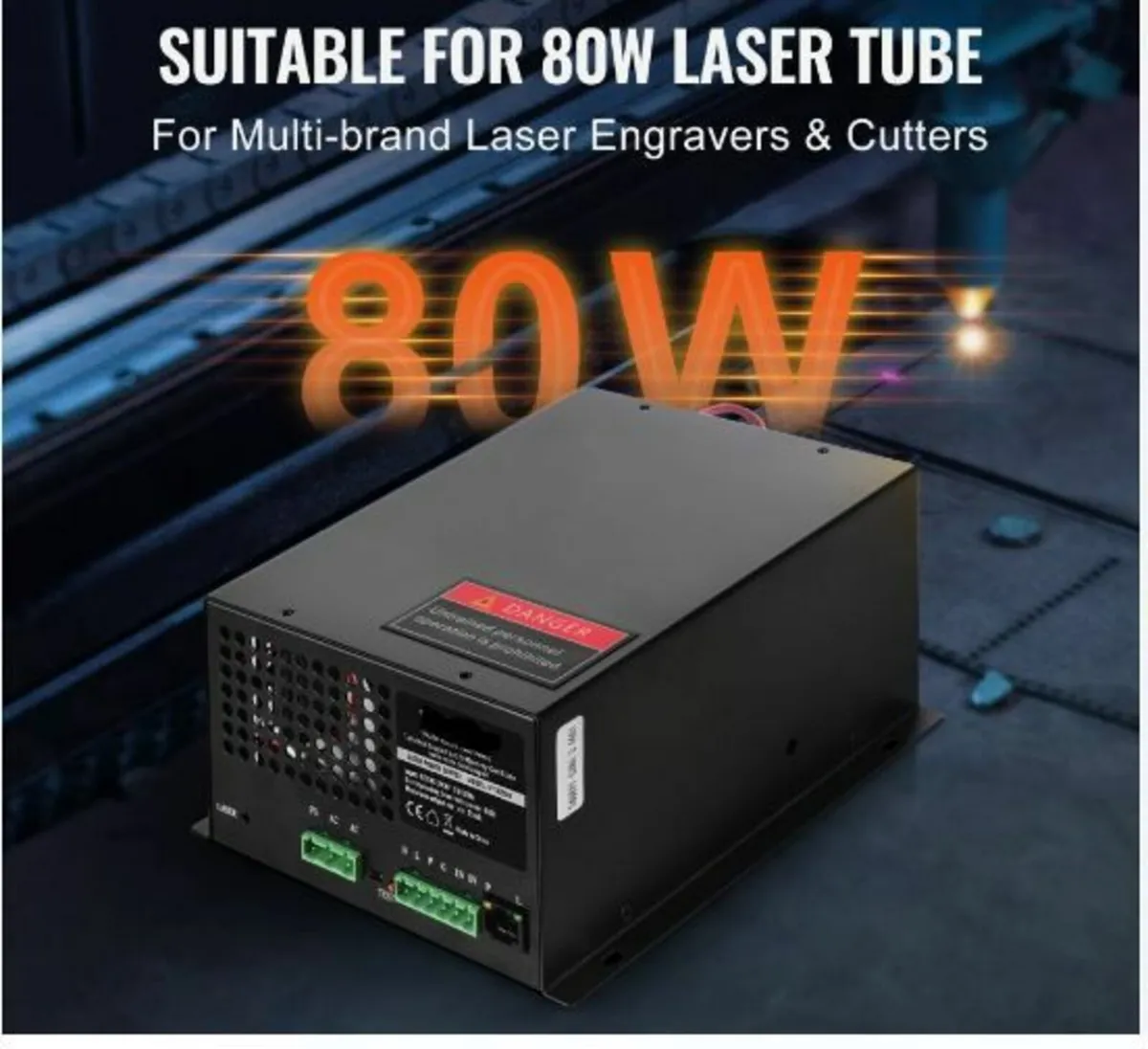 CO2 Laser Power Supply for 80W Laser Tube Laser - Image 3
