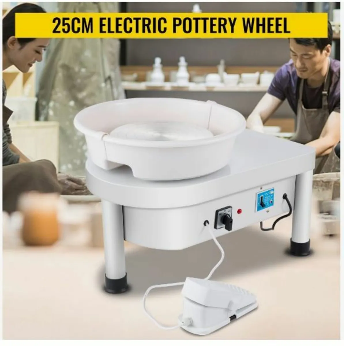 Pottery Wheel 25CM Pottery Forming Machine - Image 2