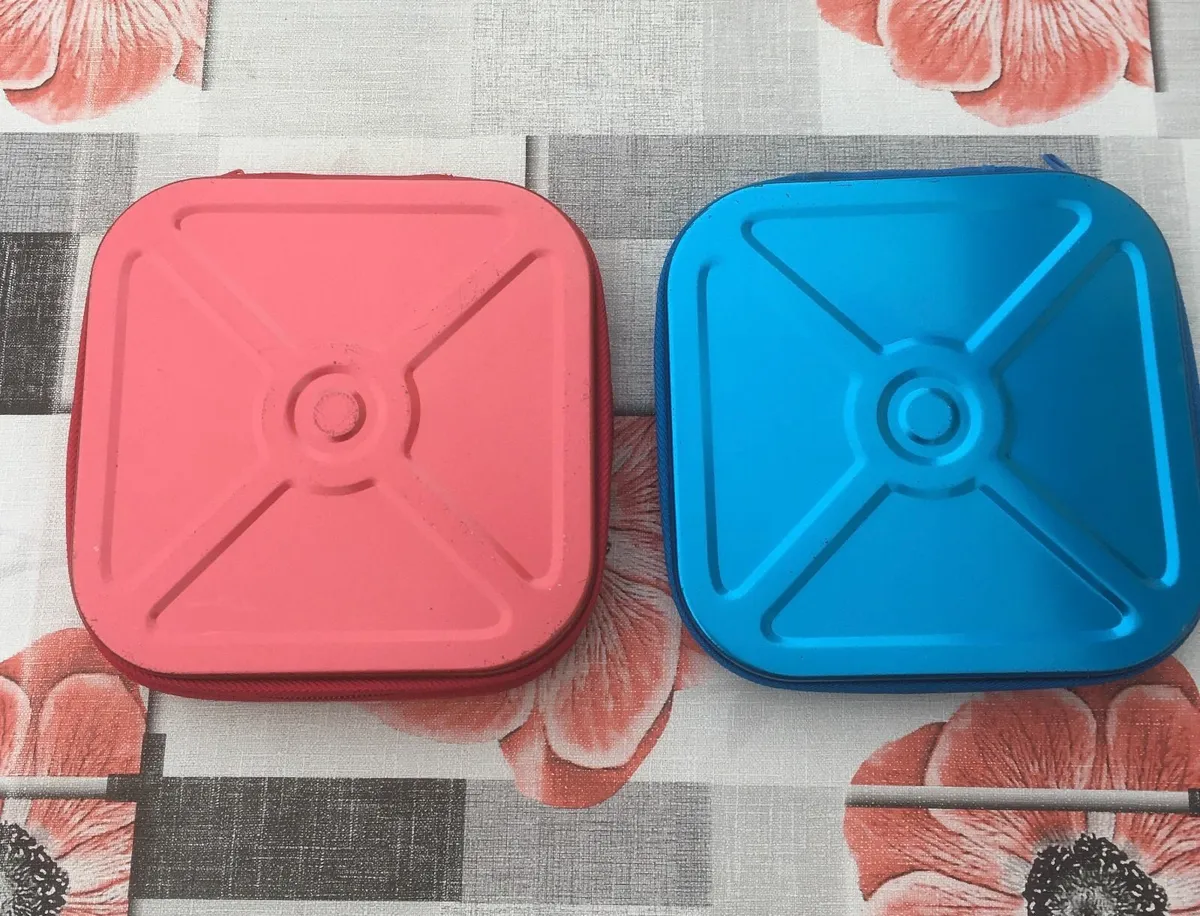 Two Strong Tin CD / DVD Storage Cases - Image 1