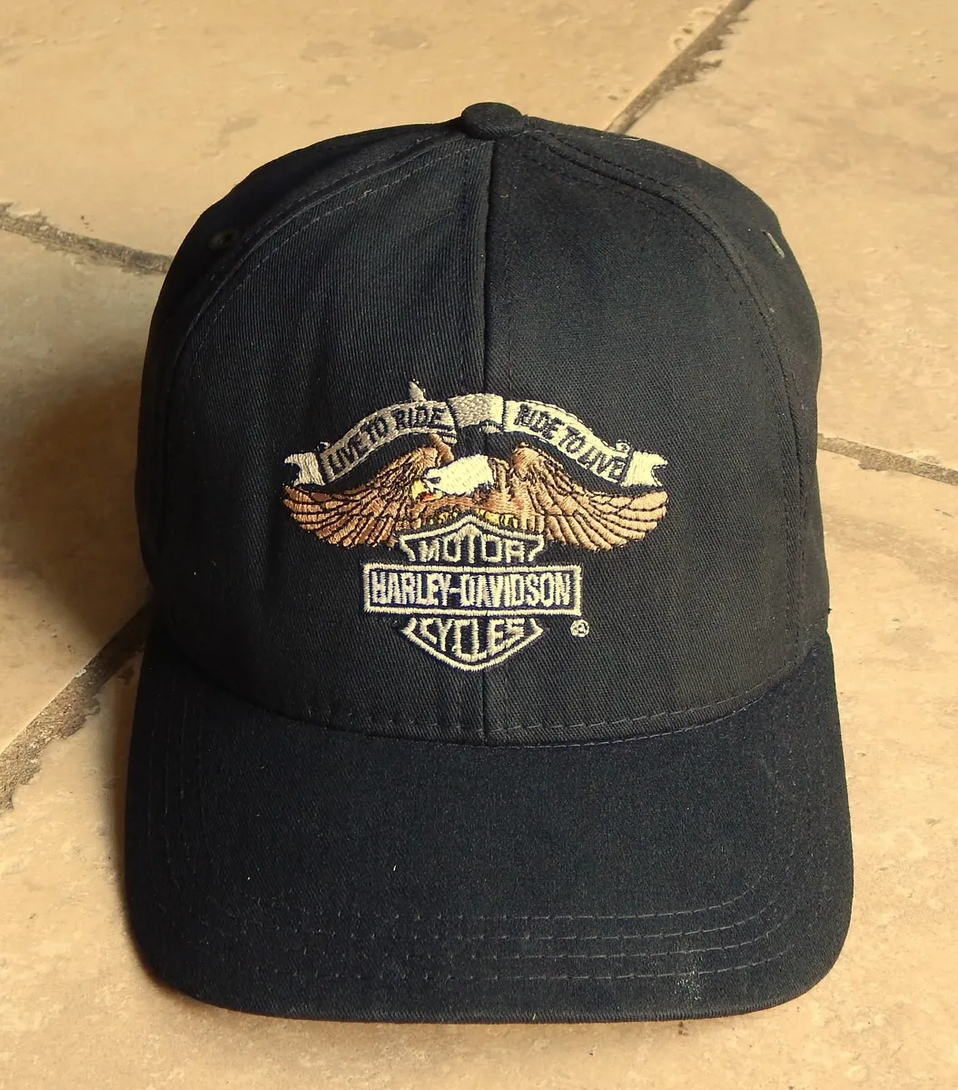 Harley Davidson Shirt, Baseball Cap & Book - Image 4