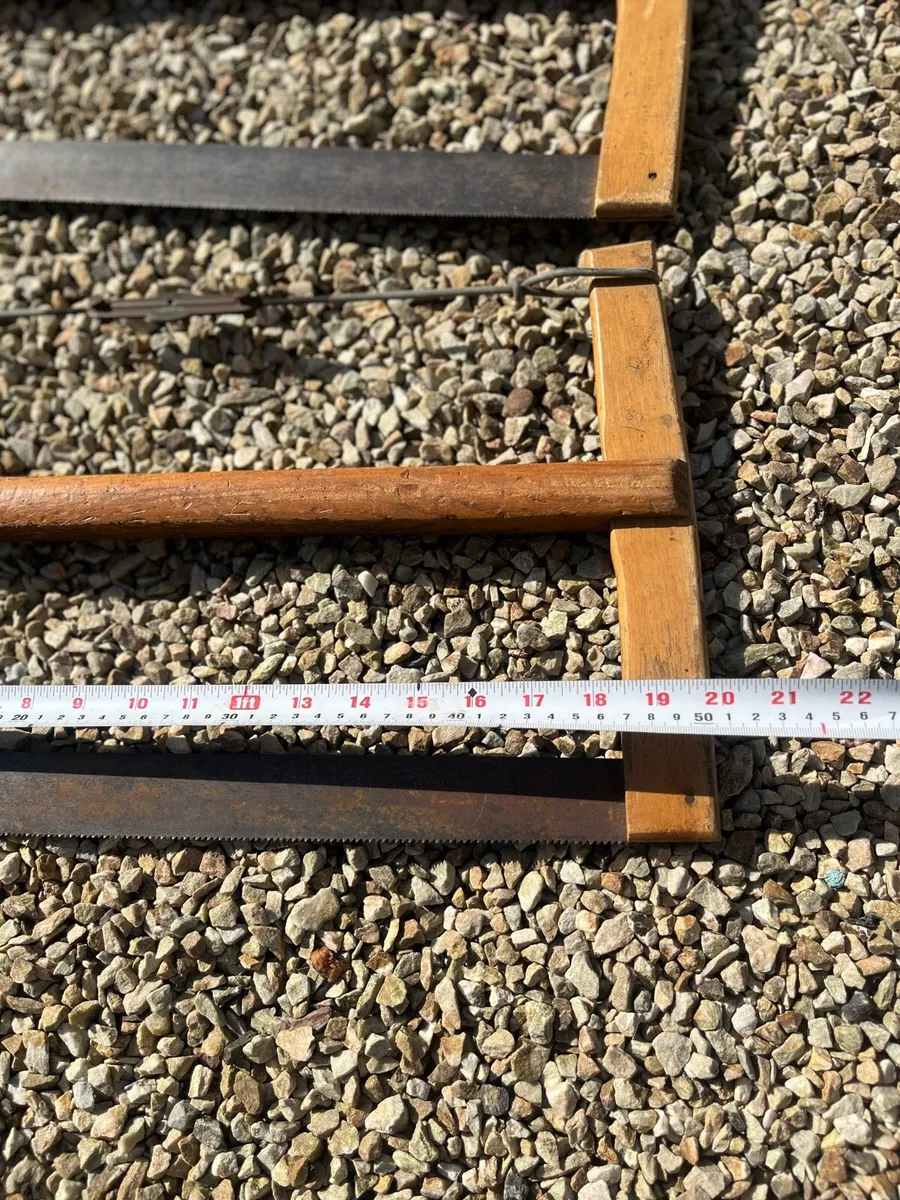 Vintage Wood Saws - Image 2