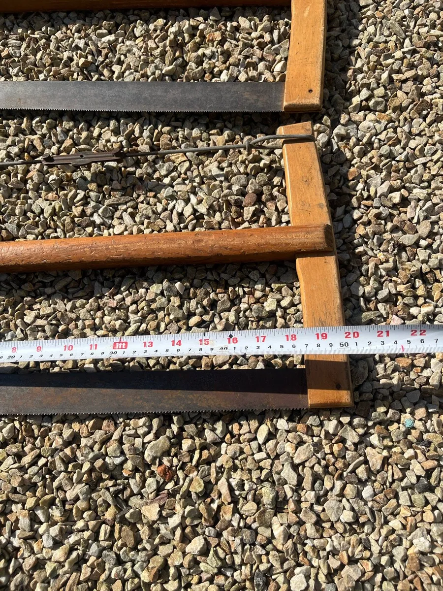 Vintage Wood Saws - Image 3