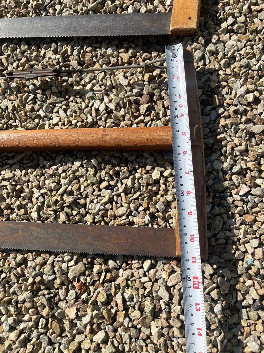 Vintage Wood Saws - Image 4