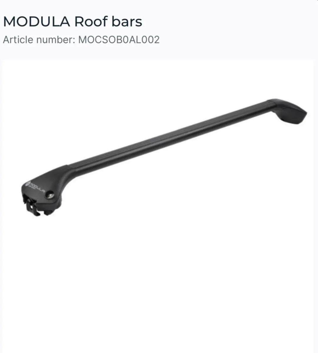 Roof Bars  brand new  Universal Volvo xc60 - Image 1