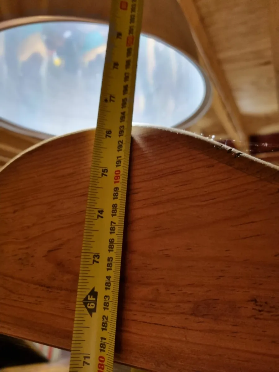 Large Plank Pine Standing Mirror - Image 4