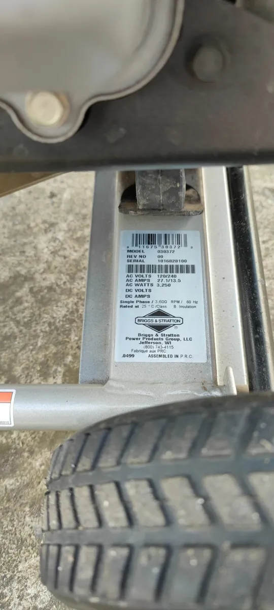 Generator Briggs and Stratton - Image 2