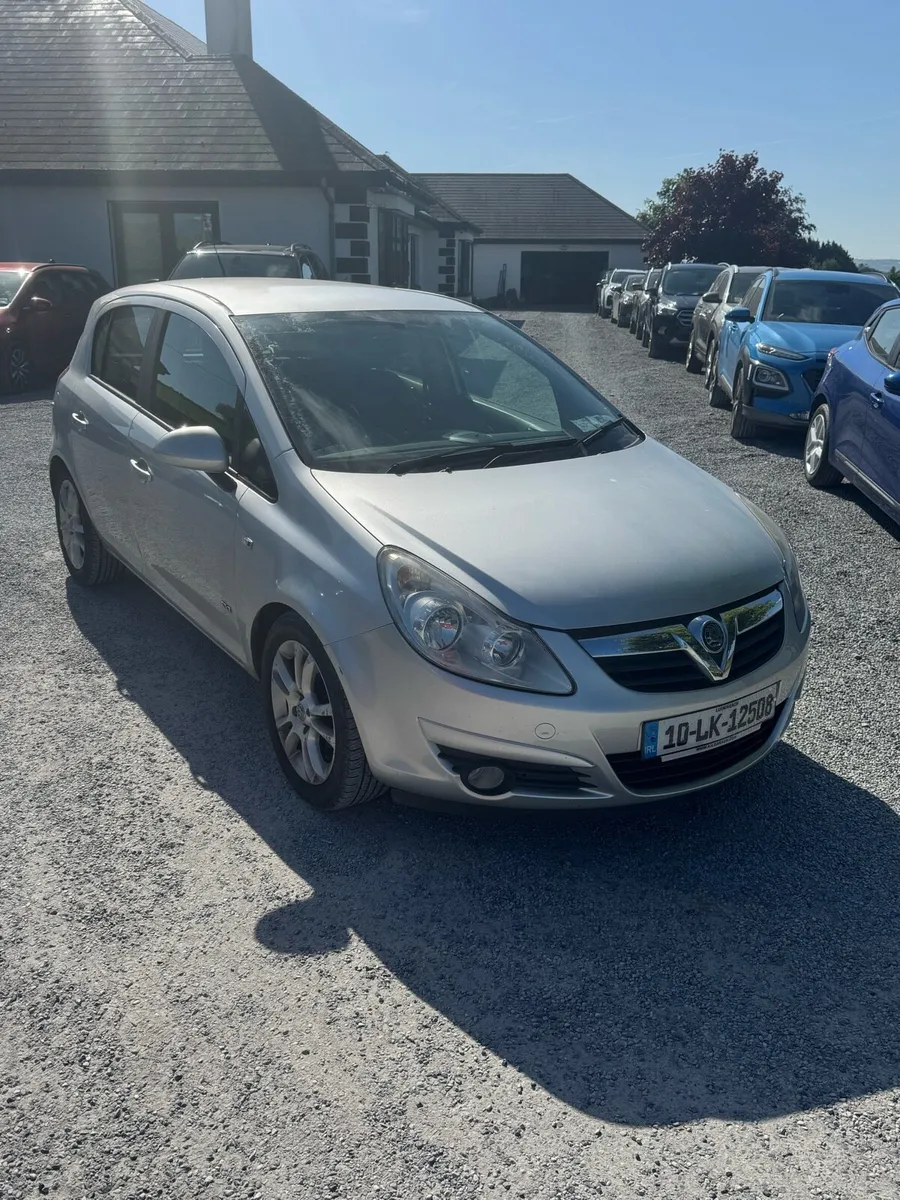 Vauxhall Corsa 2010 petrol taxed and tested - Image 1