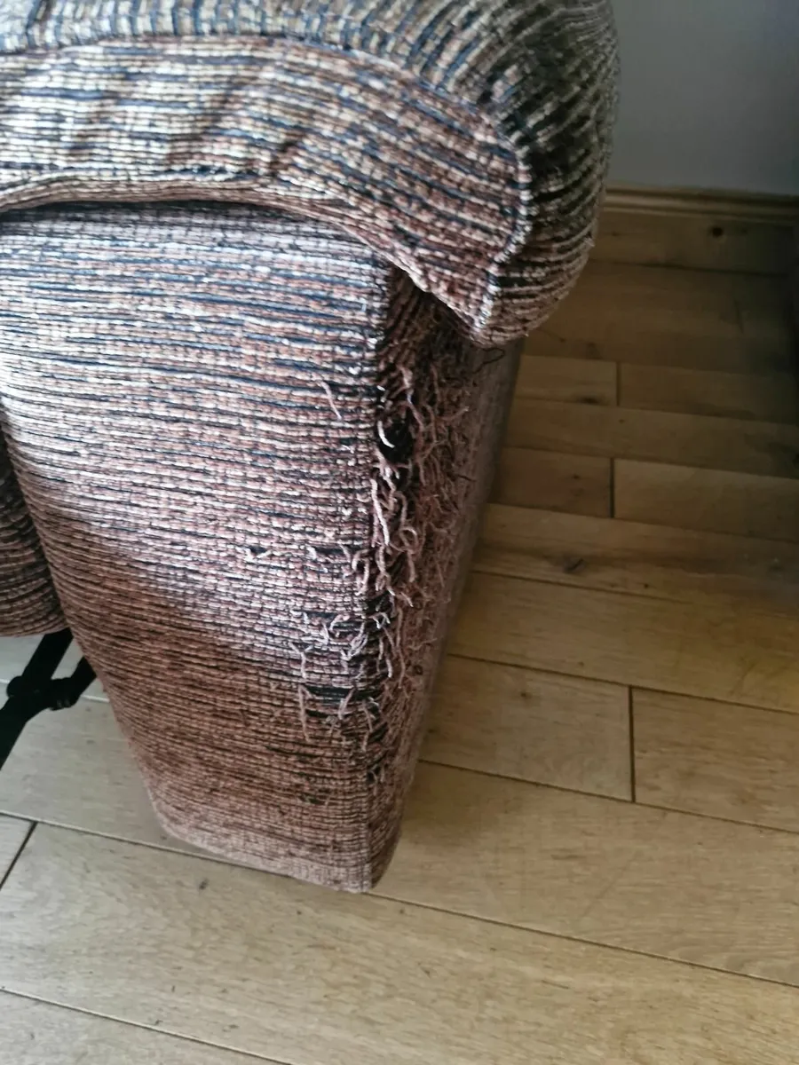 Recliner chair brown - Image 2