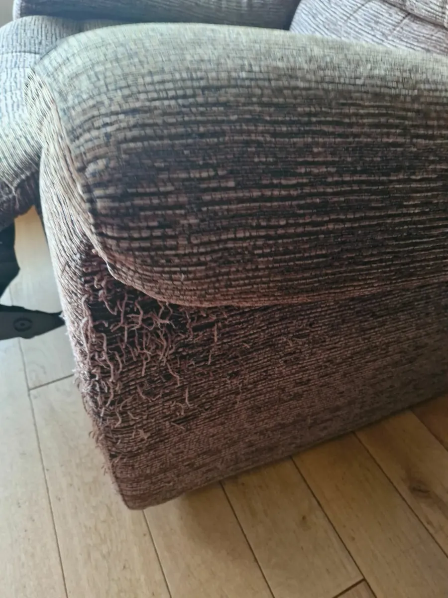 Recliner chair brown - Image 3