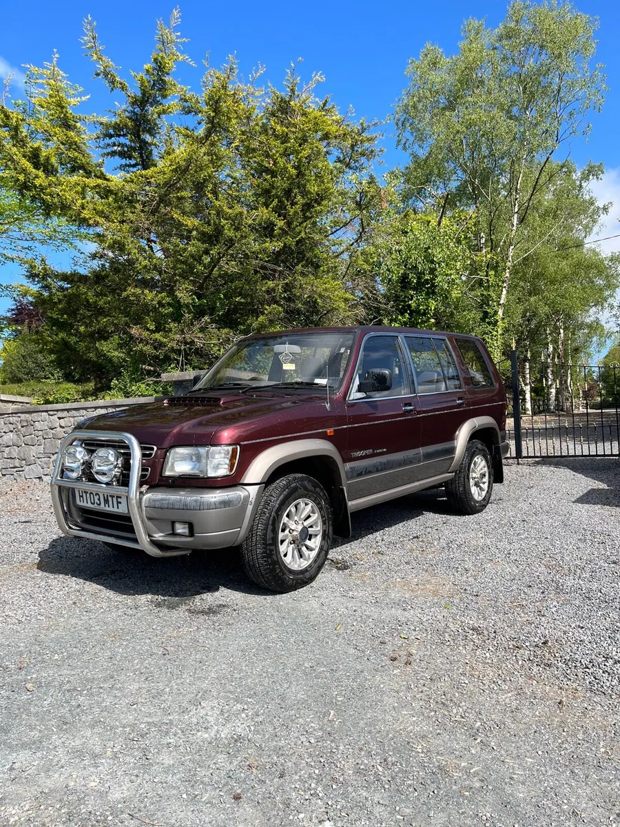 Isuzu trooper insignia (mint condition) - Image 1