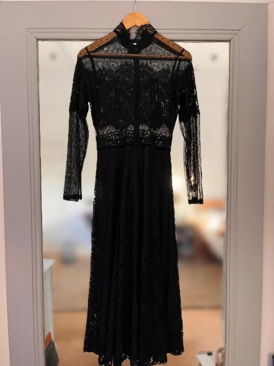 Black Dress [ Full length - Lace] - Image 1