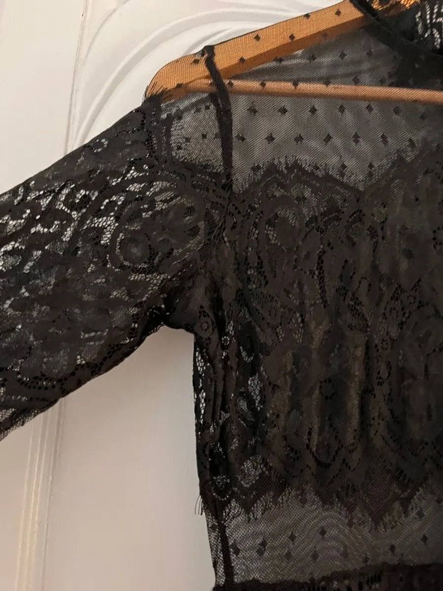 Black Dress [ Full length - Lace] - Image 2
