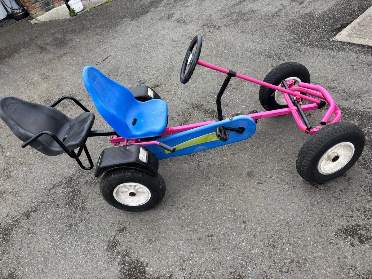 Berg Roxy Pink go cart - Image 4