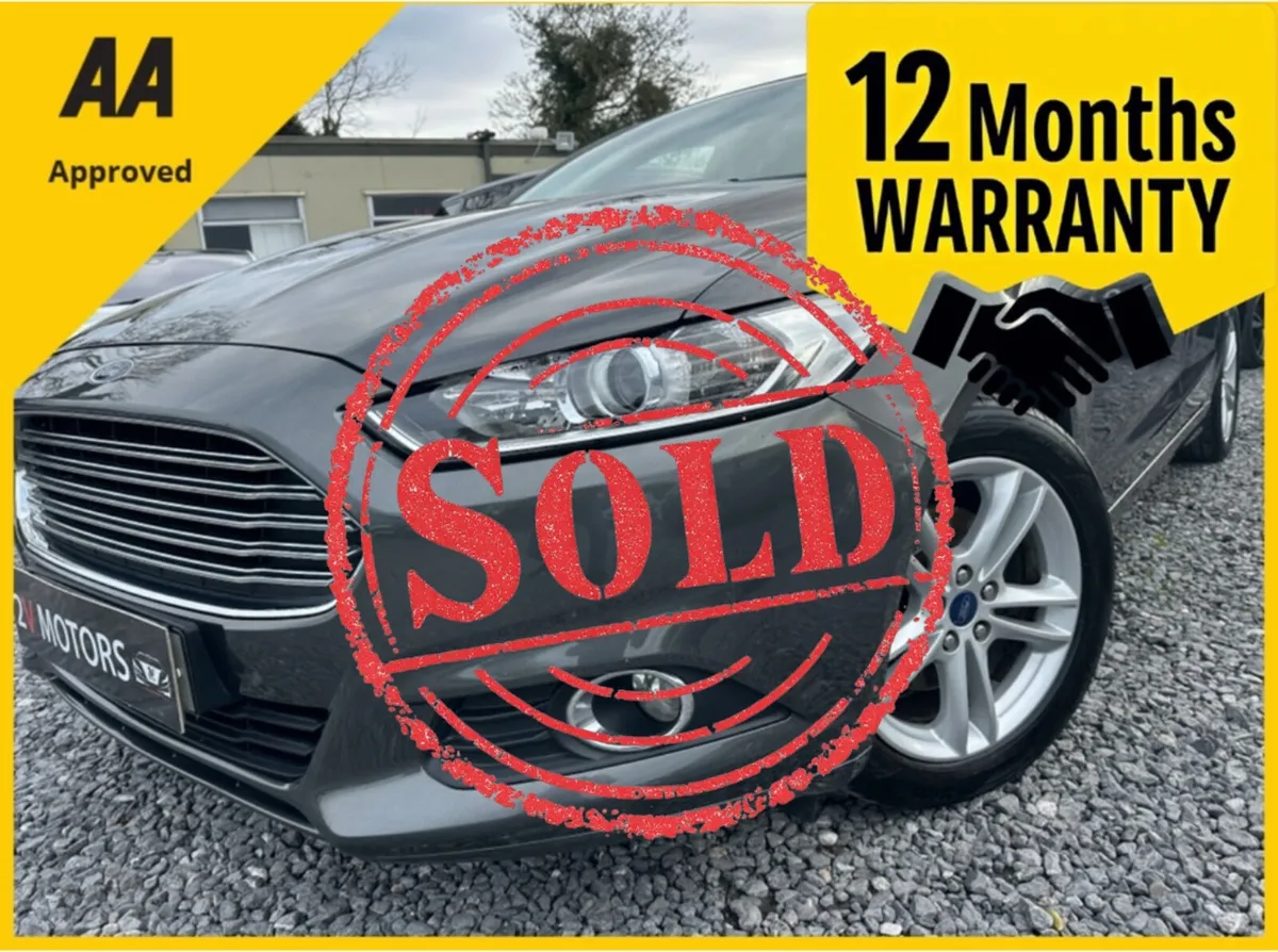 🔵 Ford Mondeo 1.6 TDCI ZETEC 115Bhp LOW KM - Image 1