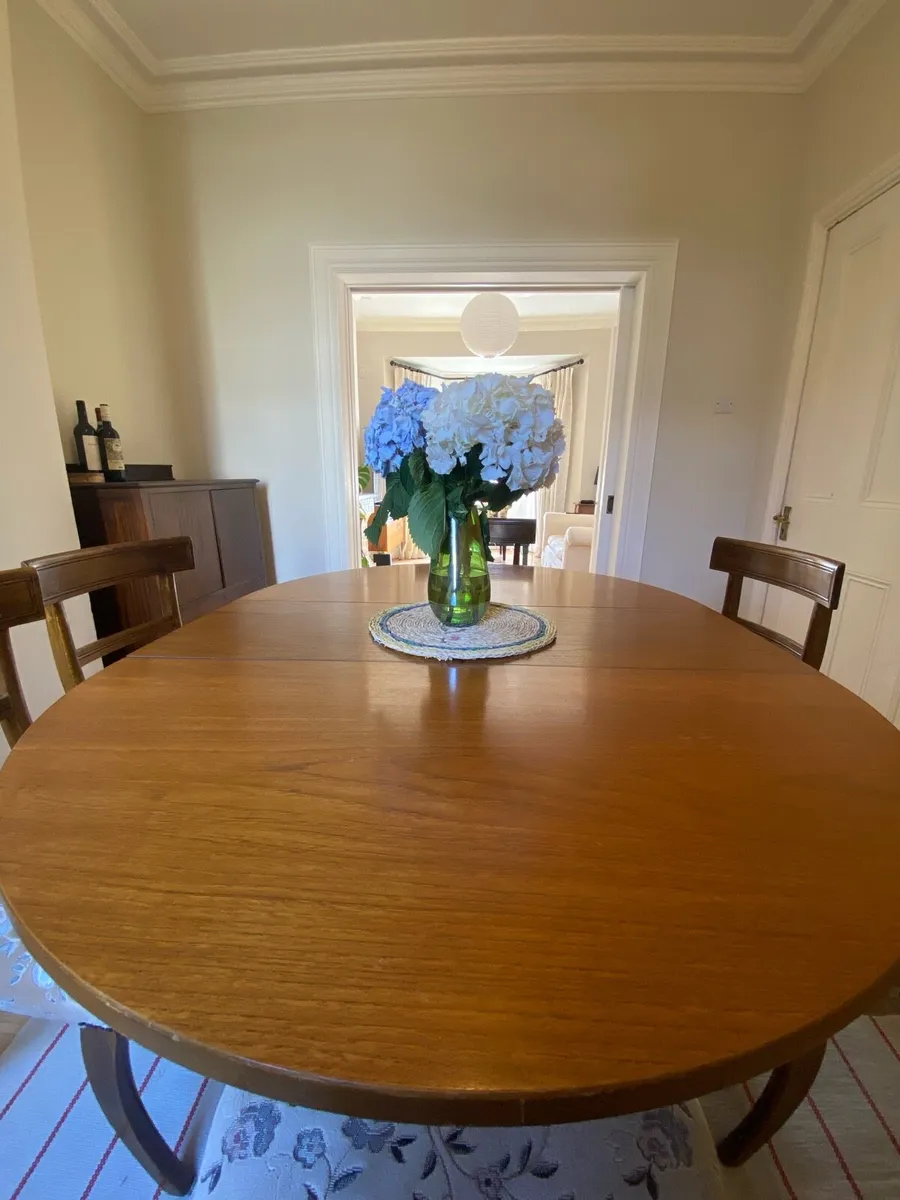 Mid-Century Extendable Dining Table - Image 3