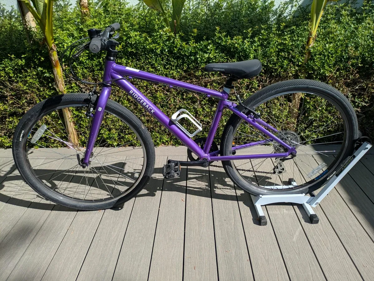 26" Ridgeback Purple Kid's bike great condition - Image 3