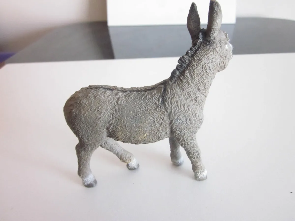 Schleich Donkey Figure from Farm Animal Education - Image 4