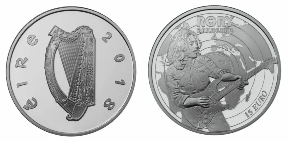 Ireland 2018 Silver Proof €15 Rory Gallagher - Image 2