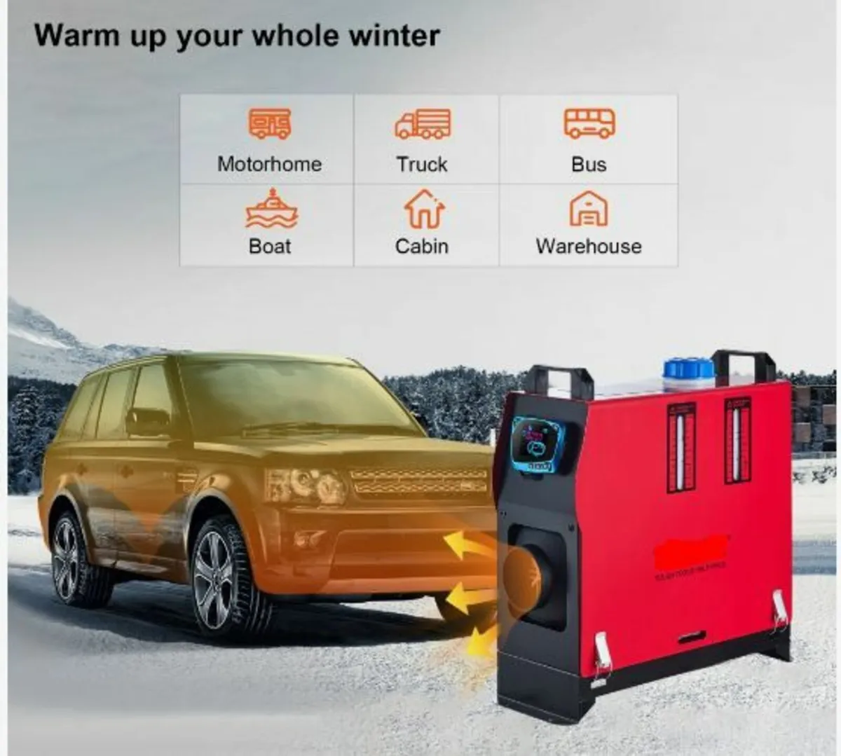 Upgraded Diesel Air Heater 8KW Parking Heater - Image 3