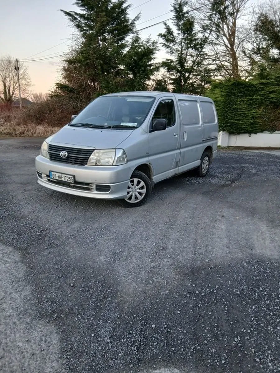 2008 Toyota Hiace Swb Timing Belt Snapped. - Image 1