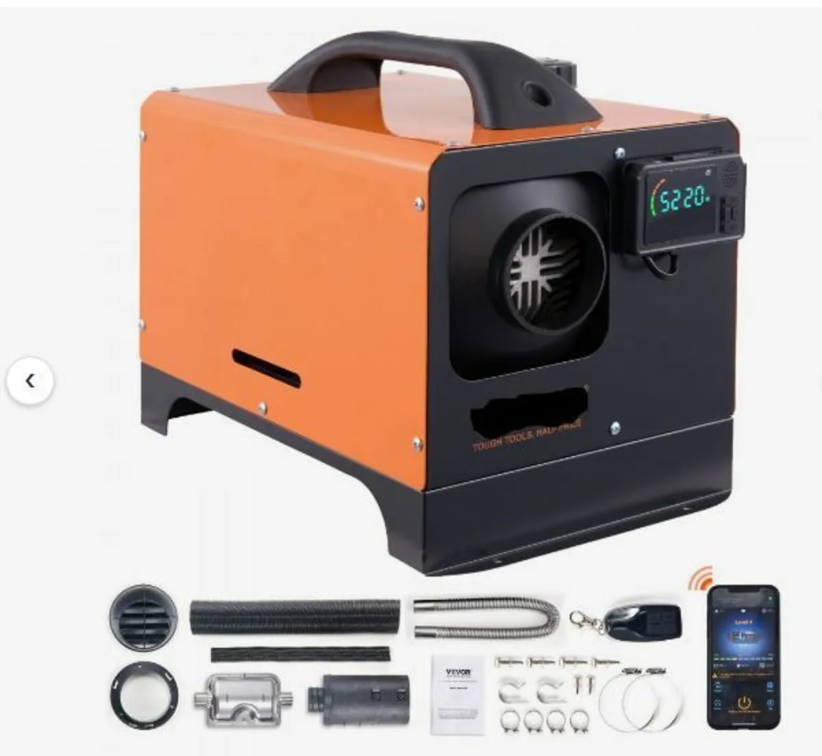 Diesel Air Heater All-in-one 12V 8KW - Image 1