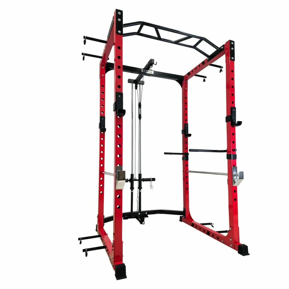 Power Rack with Pulley System - Squat Cage Gym - Image 2