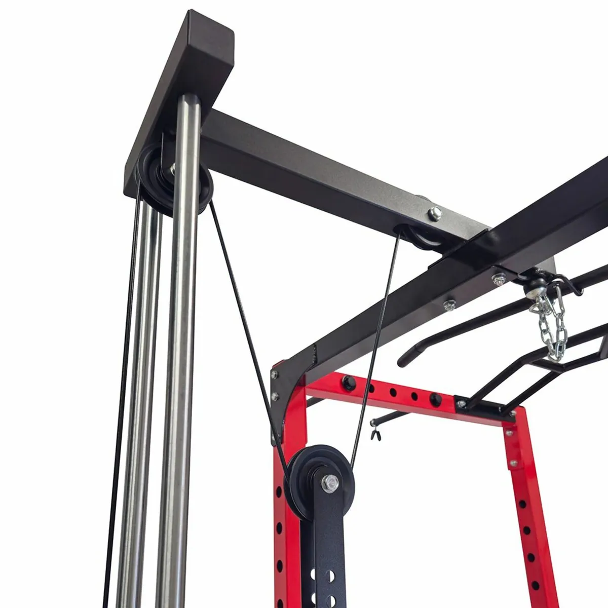 Power Rack with Pulley System - Squat Cage Gym - Image 4
