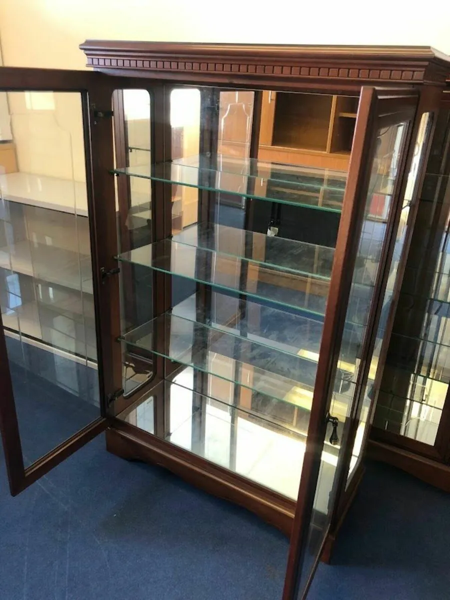 Preowned Glass Display Cabinets - £175+VAT each - Image 2