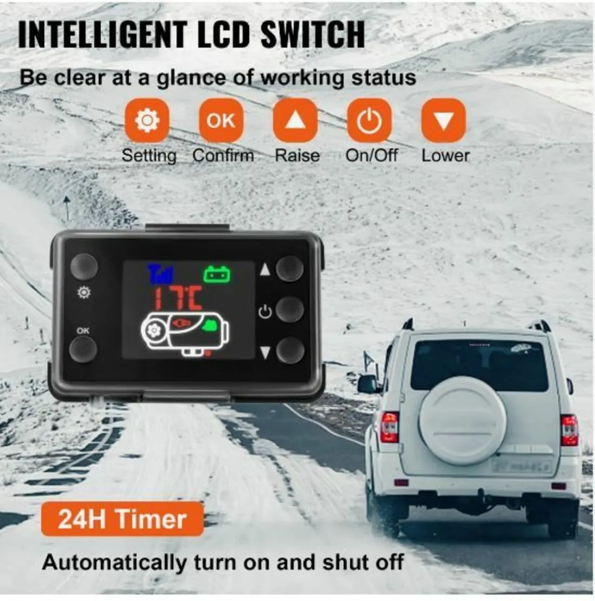 8KW Air Diesel Heater, 12V Parking Heater - Image 3