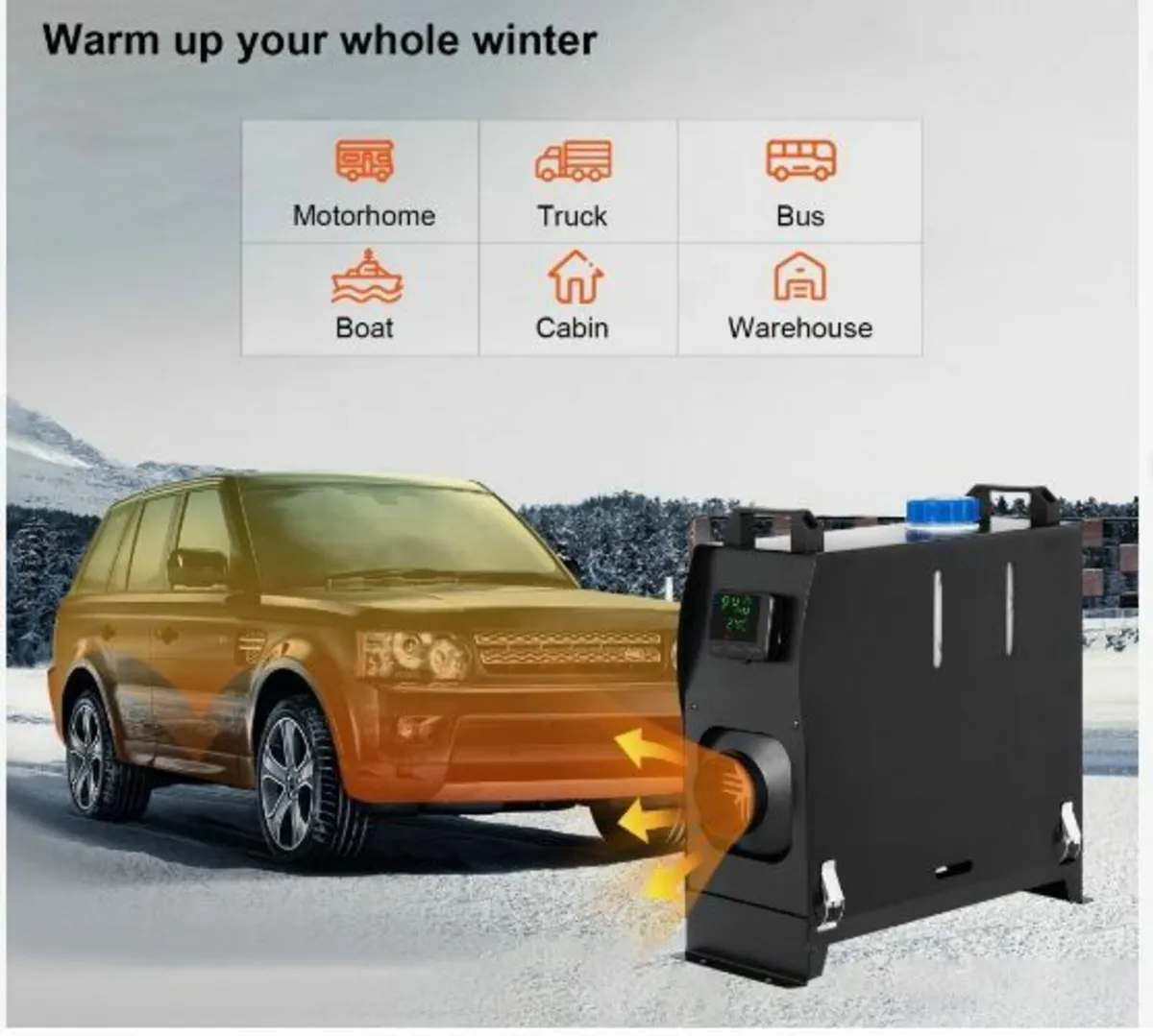 8KW Diesel Air Heater, Diesel Parking Heater - Image 2
