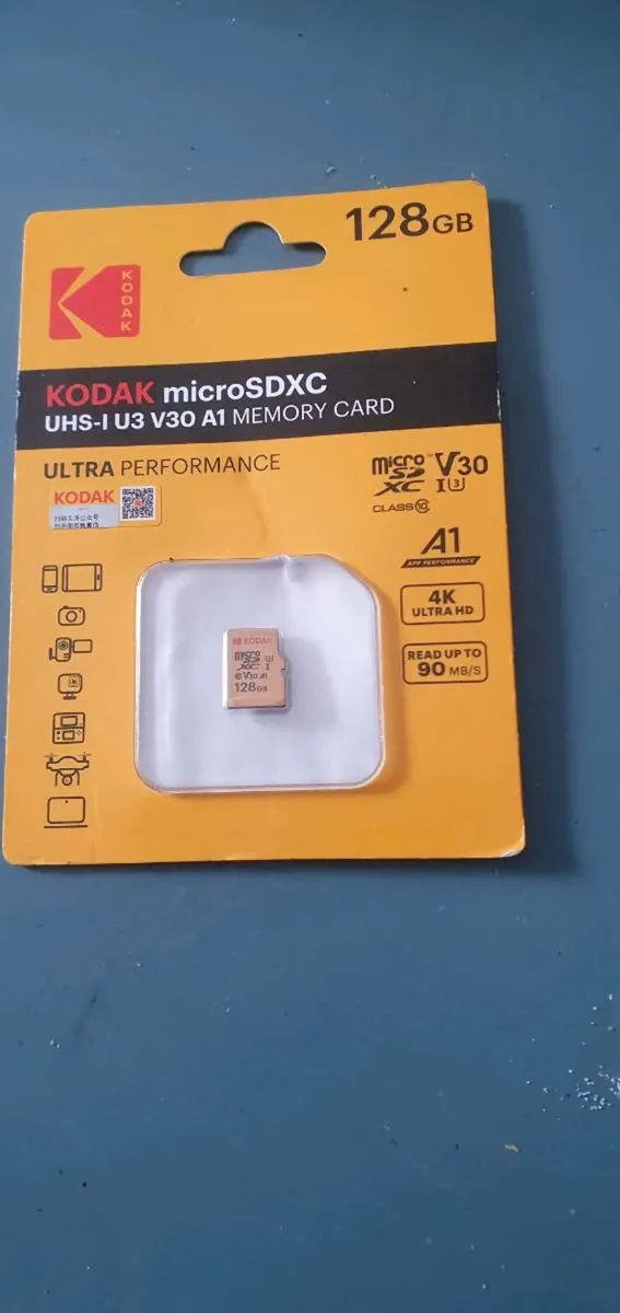 Kodak 128gb Micro SD Cards