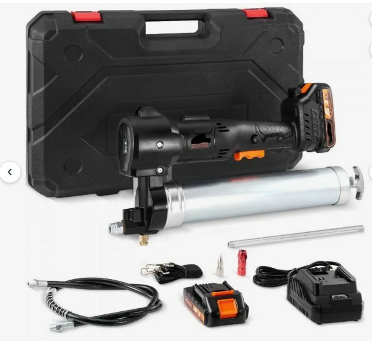 Cordless Grease Gun Electric 20 Volt 2.0 Ah Batter - Image 1