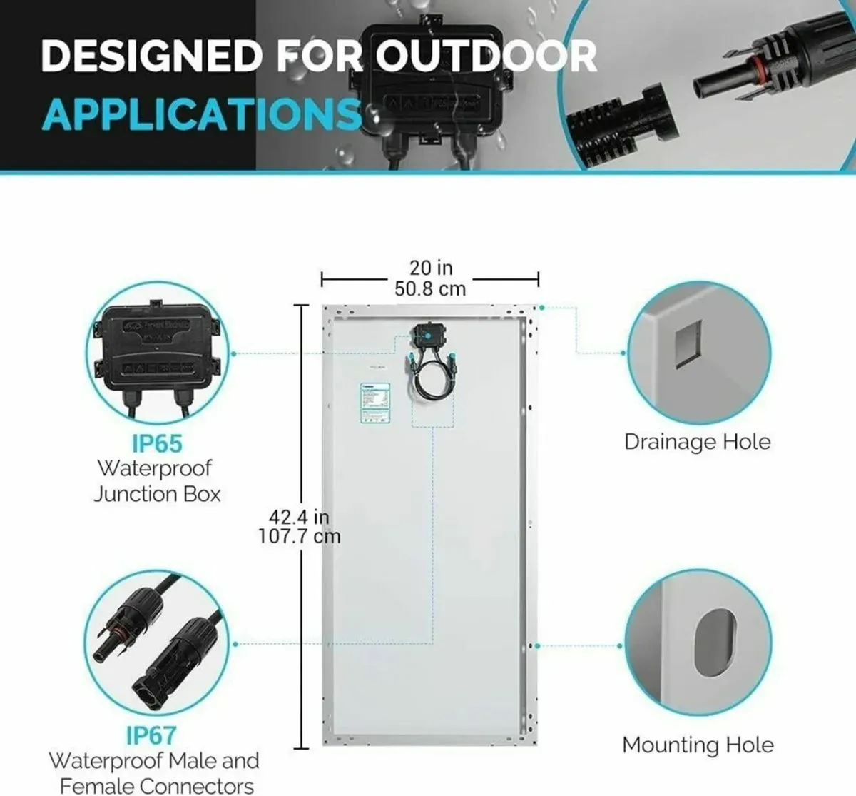 12V Solar Panel Kit: Off-Grid Solution - Image 4