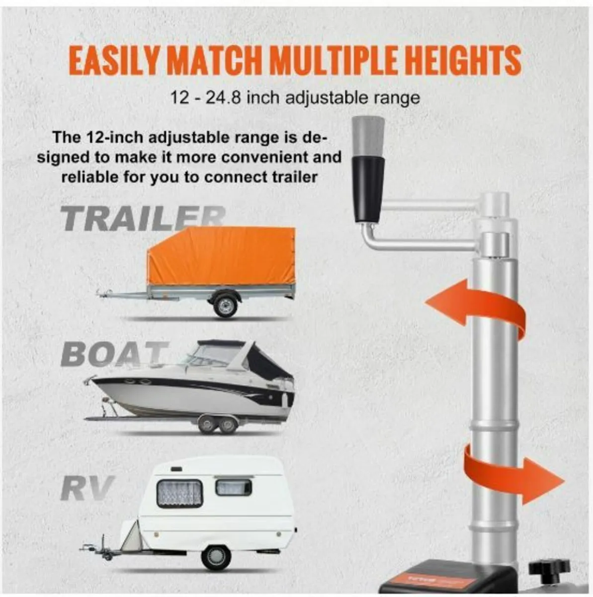Electric Trailer Dolly, 5000lbs Towing Capacity - Image 4