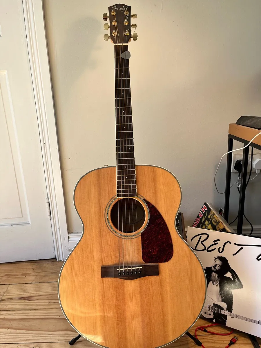 Fender Acoustic Guitar - Image 1