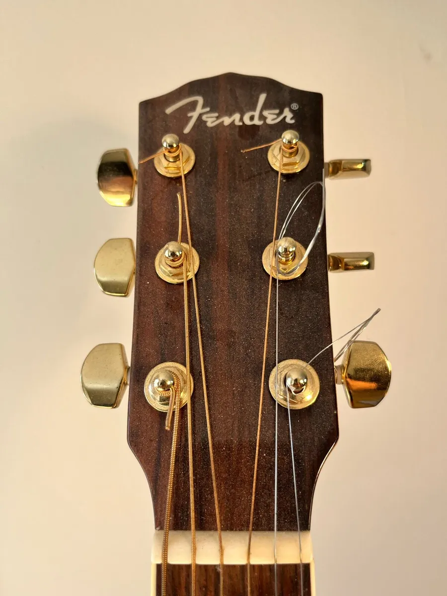 Fender Acoustic Guitar - Image 2