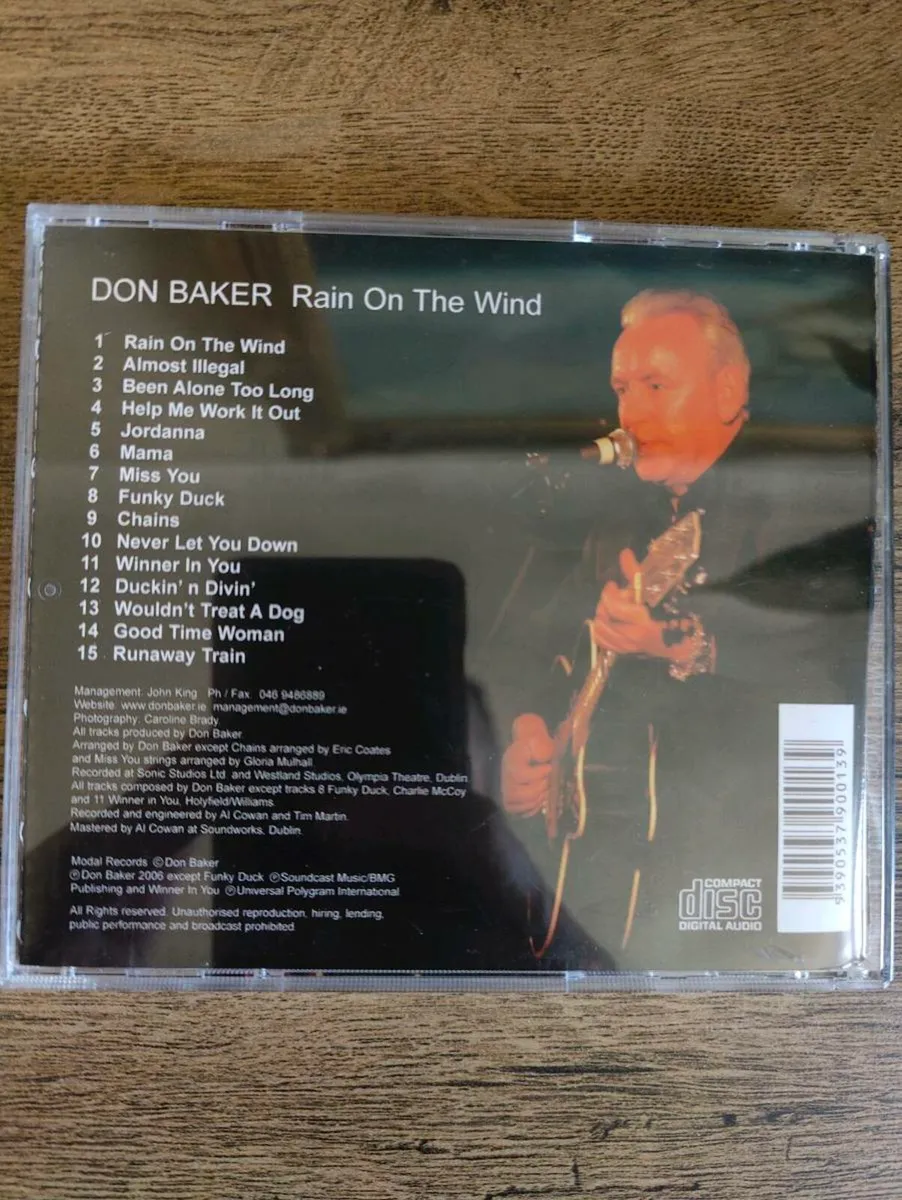 Don Baker - Rain on the Wind - Image 4