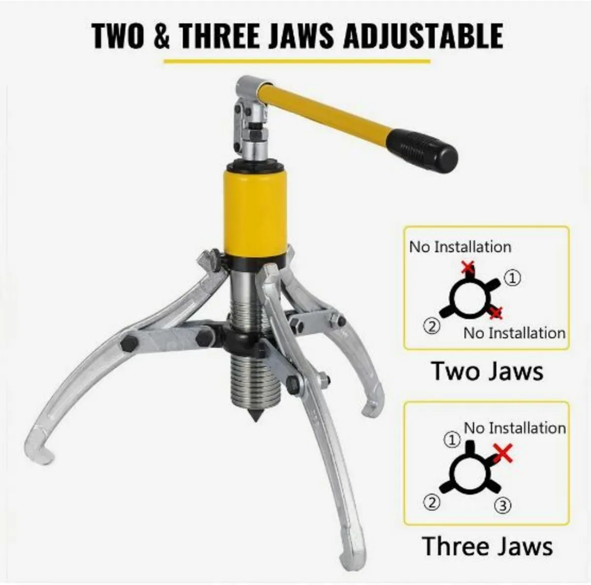 15 Ton Hydraulic Gear/Bearing/Wheel Bearing Puller - Image 4