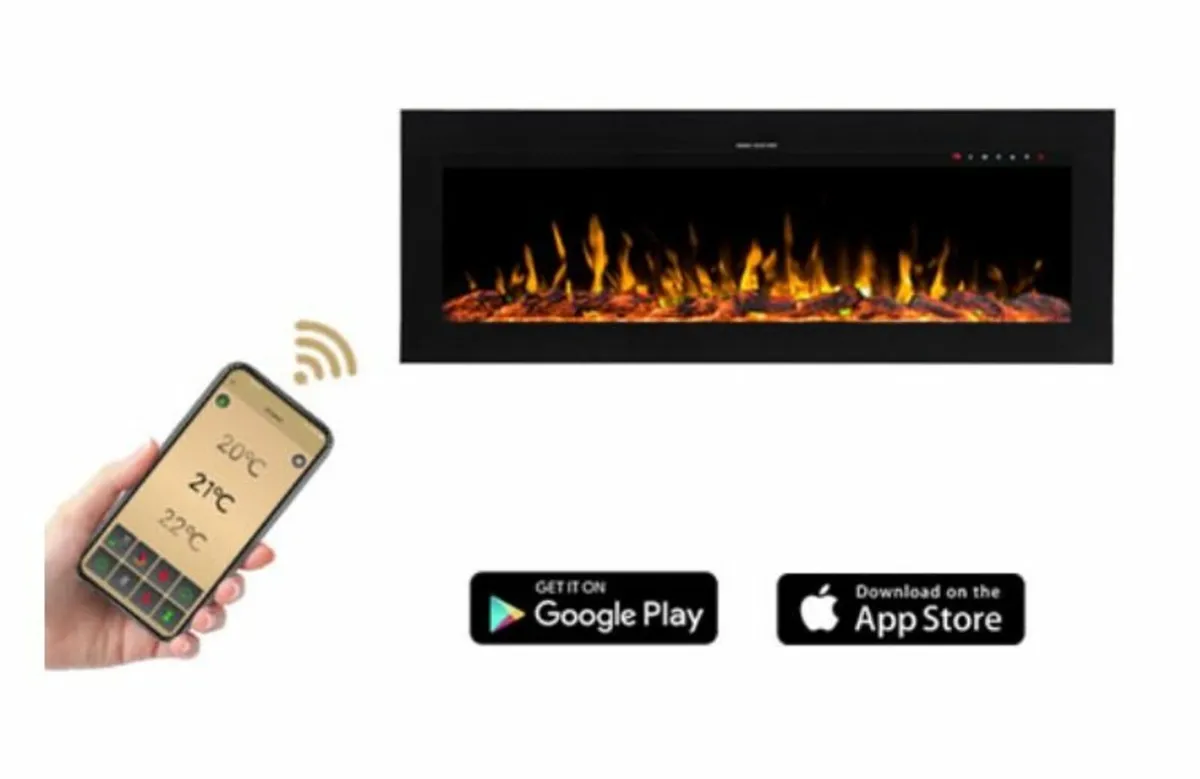 Electric Fireplaces wall mounted - Image 2