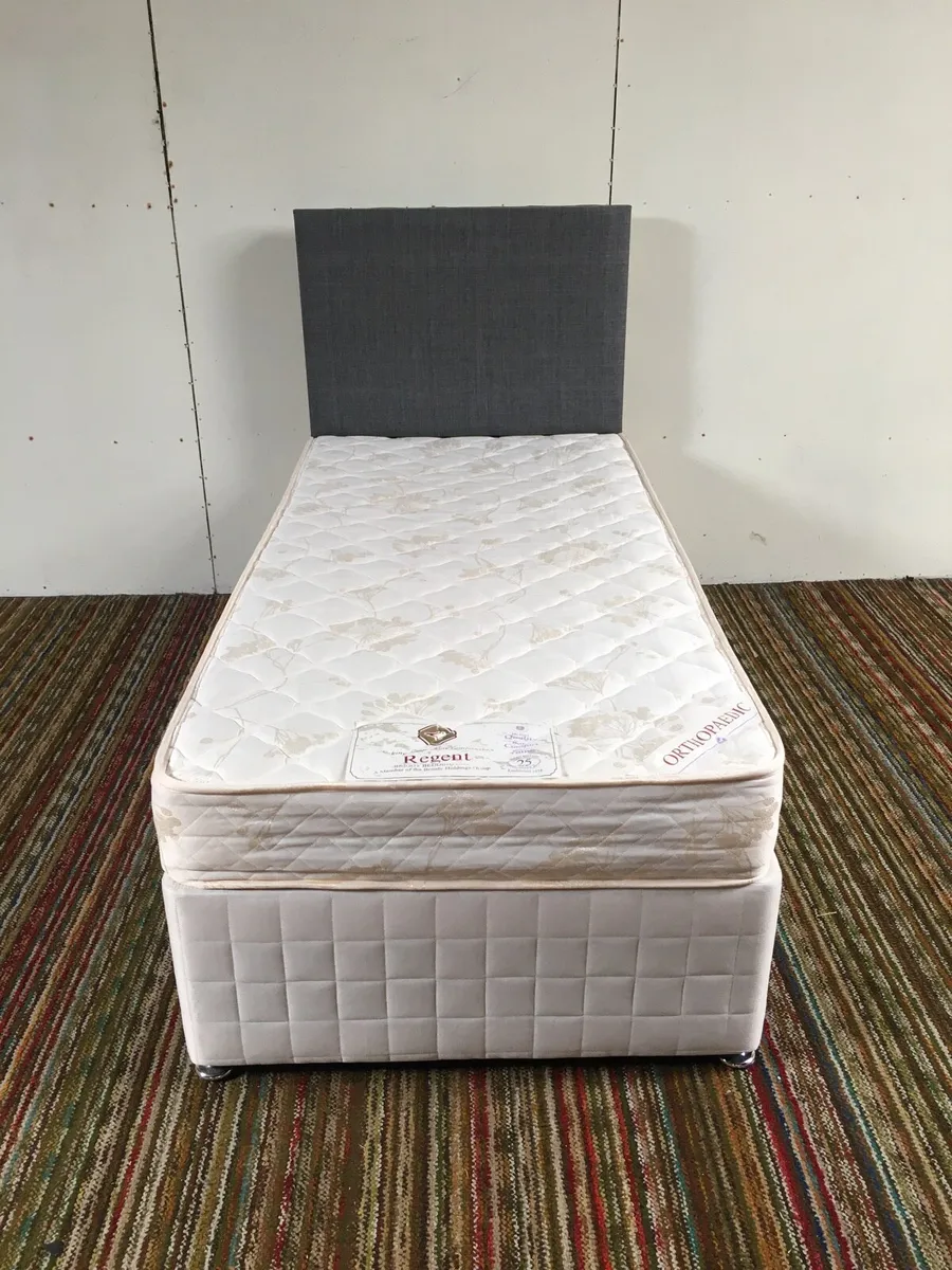 3' Divan Set & Headboard - Image 2